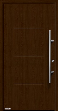 Заказать входные двери Hormann Thermo 65 Мотив 515 с декором поверхности под древесину в Приморско-Ахтарске