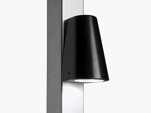 Заказать Элегантное LED-освещение Locinox (Бельгия) TRICONE для ворот, цвета zilver и 9005 (черный) в Приморско-Ахтарске
