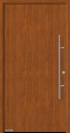Заказать входные двери Hormann Thermo 65, Мотив 010 с декором поверхности под древесину в Приморско-Ахтарске