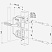 Заказать Замок крупный декоративный накладной  Locinox (Бельгия) LAKQ4040 H2L — на кованую калитку в Приморско-Ахтарске